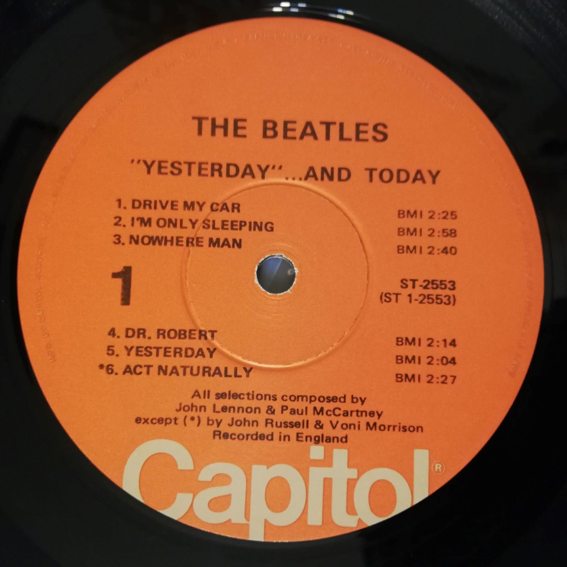 The Beatles「Yesterday and Today」米国盤LPを買った: 宇宙でひとりぼっち